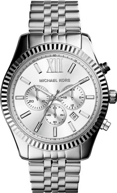 michael kors lexington mk8405 gunmetal|Michael Kors lexington chronograph.